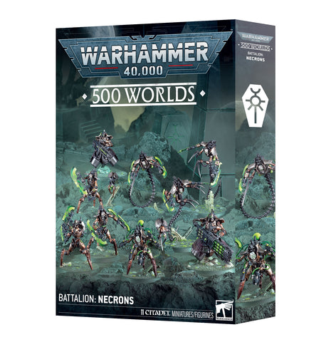 500 Worlds Battalion: Necrons (release date 24th January)