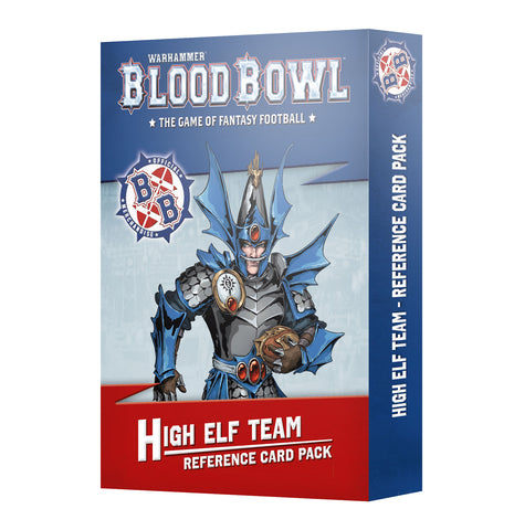 Blood Bowl: High Elf Team Reference Cards (release date 28th March)