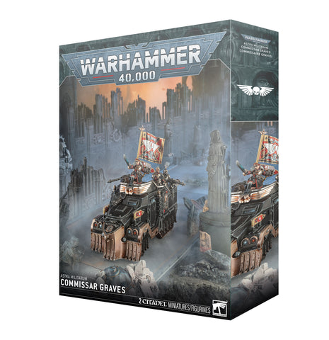 Astra Militarum: Commissar Graves (release date 9th May)