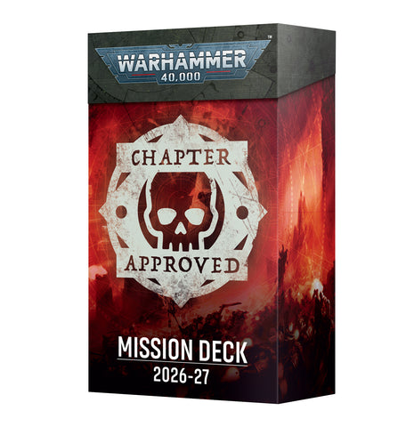 Warhammer 40,000: Chapter Approved Mission Deck (release date 27th June)