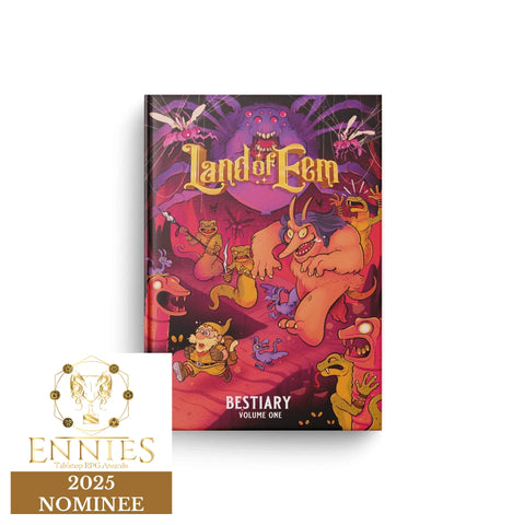 Land of Eem - Bestiary Vol. 1 + complimentary PDF