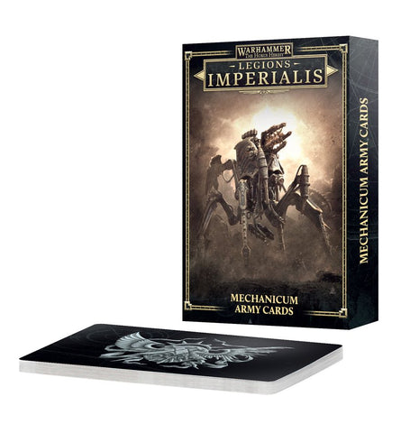 Legions Imperialis: Mechanicum Army List Cards (release date 2nd November)