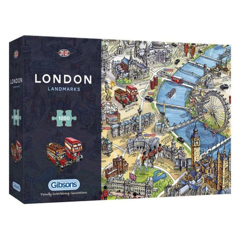Jigsaw: London Landmarks (1000 Pieces)