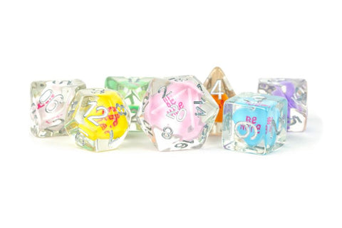 Resin Poly Dice Set: Love Dice (expected in stock on 25 June)