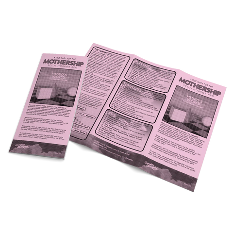 Mothership RPG: Hideos World (expected in stock on 8th July)