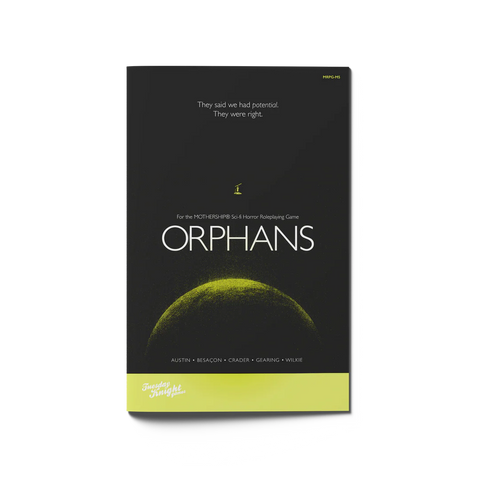 Mothership RPG: Orphans (expected in stock on 8th July)