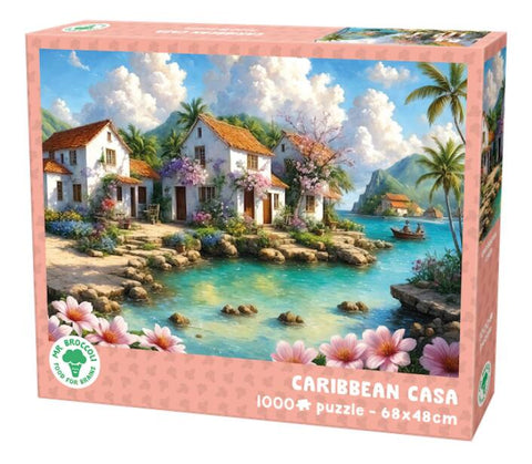 Jigsaw: Mr.Broccoli - Caribbean Casa (1000 Pieces)