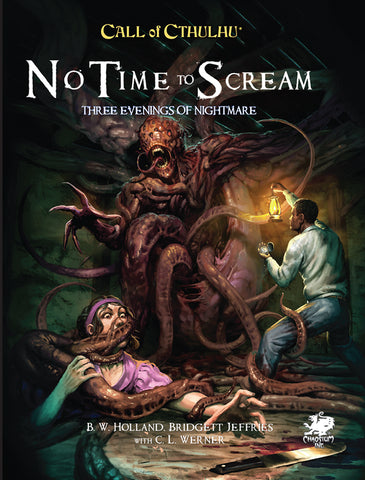 Call of Cthulhu: No Time to Scream (hardcover) + complimentary PDF