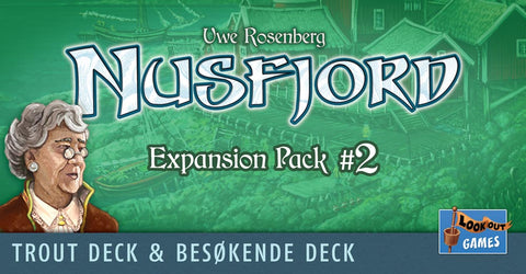 Nusfjord Expansion Pack 2 Trout and Besokende Decks (expected in stock on 8th October)*