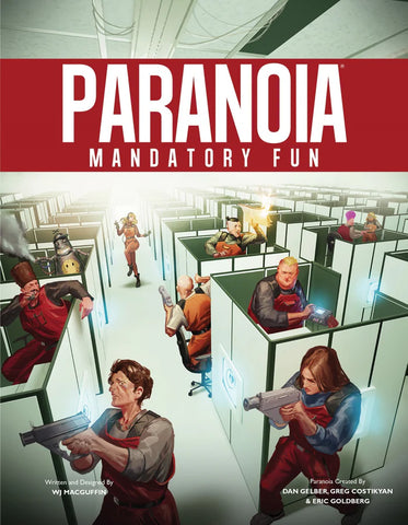 Paranoia: Mandatory Fun + complimentary PDF