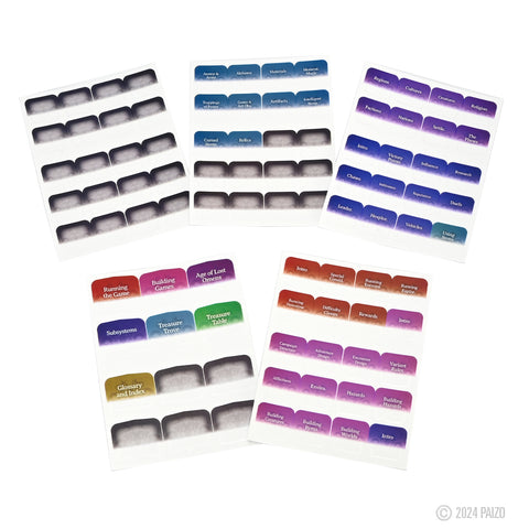 Pathfinder Book Tabs: GM Core (expected in stock on 28th October)