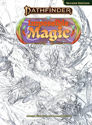 Pathfinder 2nd Edition: Impossible Magic (sketch cover)