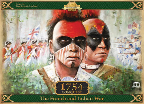 1754 Conquest - The French and Indian War - reduced