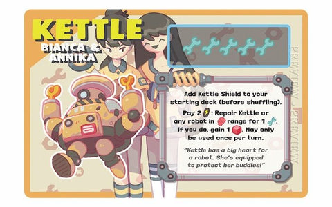 Robot Quest Arena: Kettle Robot Pack Expansion (expected in stock on 26th September)