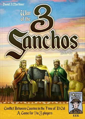 War Of The Three Sanchos Board Game (expected in stock on 16th April)