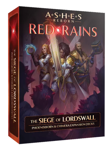 Ashes Reborn: Red Rains - The Siege of Lordswall - Phoenixborn & Chimera Expansion Decks (expected in stock week beginning 8th July)*