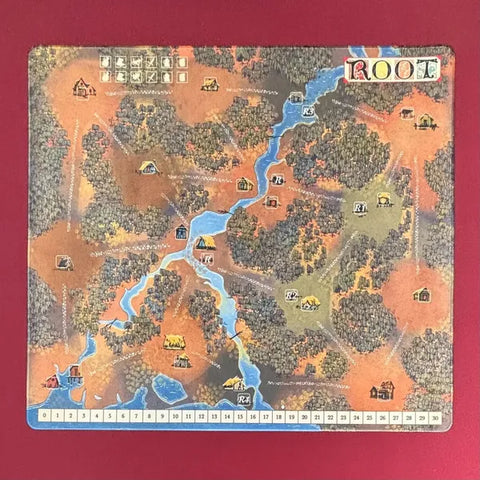 Root Board Game: Playmat - Marsh And Gorge (expected in stock by 25th September)