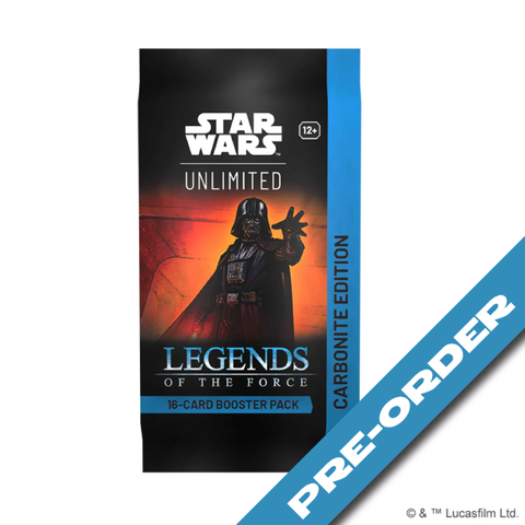 Star Wars: Unlimited Legends of the Force Set 5 Carbonite Collector Booster