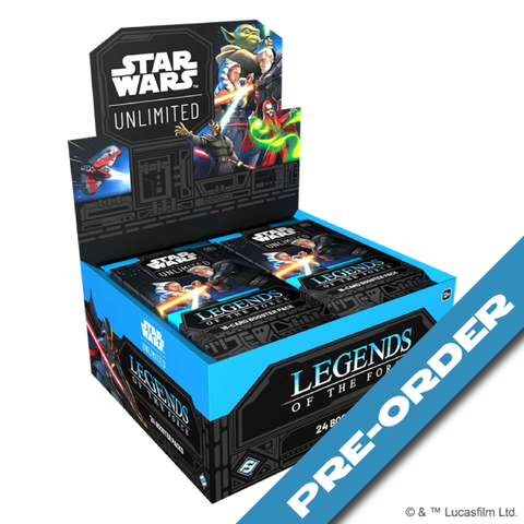 Star Wars: Unlimited Legends of the Force Set 5 Booster Display (24pc)- pre-order (release date 11th July)