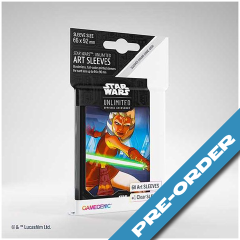 Gamegenic Star Wars: Unlimited Art Sleeves - Ahsoka Tano - pre-order (release date 8 November)