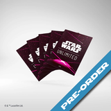 Gamegenic Star Wars: Unlimited Art Sleeves - Card Back Magenta - pre-order (release date 14th March)