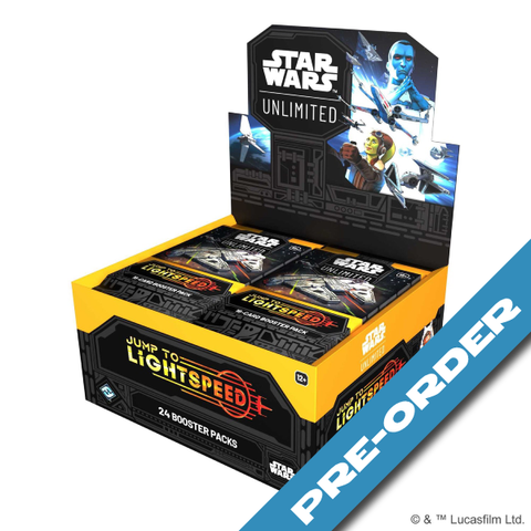 Star Wars: Unlimited Jump to Lightspeed Set 4 Booster Display (24pc) - pre-order (release date 14th March)