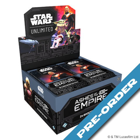 Star Wars: Unlimited Ashes of the Empire Set 8 Booster Display (24pc) - pre-order (release date 17th July)
