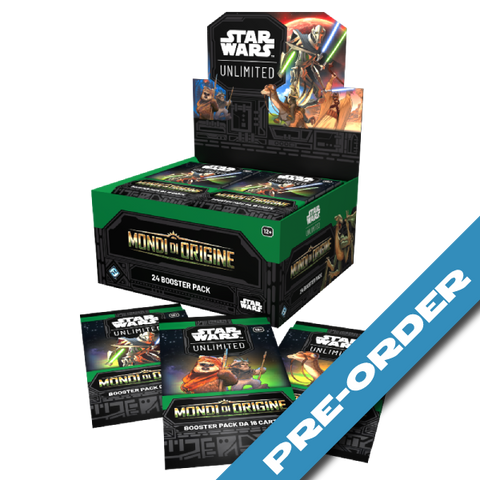 Star Wars Unlimited Homeworlds Set 9 Booster Display (24 boosters) - pre-order (release date 9th October)