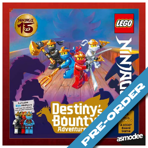 Ninjago Destiny’s Bounty Adventures - pre-order (release date 30 July 2026)