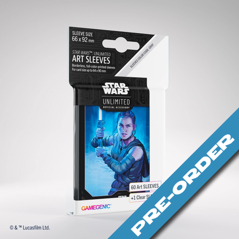 Gamegenic Star Wars: Unlimited Art Sleeves - Rey - pre-order (release date 12th July)
