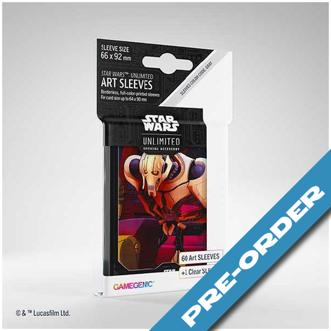 Gamegenic Star Wars: Unlimited Art Sleeves - General Grievous - pre-order (release date 8 November)