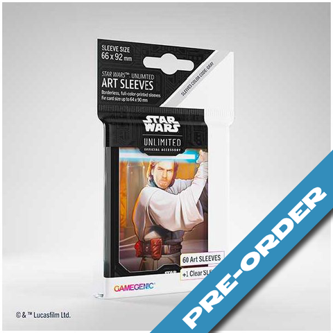 Gamegenic Star Wars: Unlimited Art Sleeves - Obi-Wan Kenobi - pre-order (release date 8 November)