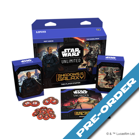 Star Wars: Unlimited Shadows of the Galaxy Two-Player Starter - pre-order (release date 12th July)