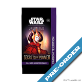 Star Wars: Unlimited Secrets of Power Set 6 Carbonite Collector Booster - pre-order (release date 7th November)