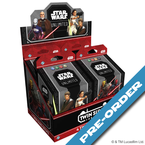 Star Wars: Unlimited Twin Suns Deck Display- pre-order (release date: 8 May 2026)