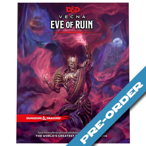 Dungeons & Dragons: Vecna Eve of Ruin (standard cover) - pre-order (release date 21st May)