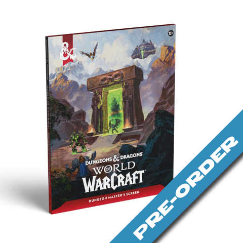 Dungeons & Dragons: World of Warcraft Dungeon Master's Screen - pre-order (release date 17th November)