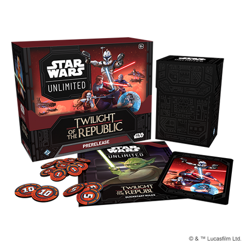 2nd November MORNING (Saturday) Star Wars Unlimited: Twilight of the Republic Prerelease