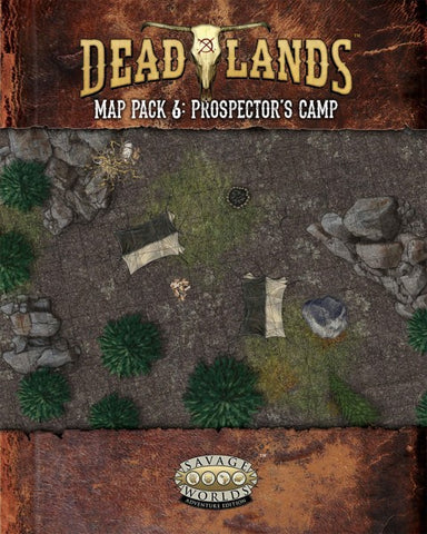 Deadlands: The Weird West - Map Pack 6 Prospectors Camp