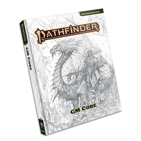 Pathfinder RPG Second Edition: Sketch Cover GM Core (2023 Edition)