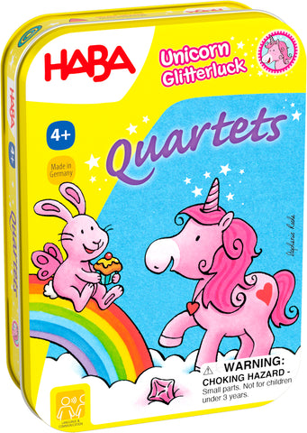 Unicorn Glitter Luck Quartets Mini Game