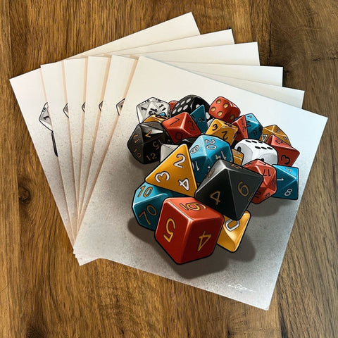 RPG Greeting Cards (Pack of 12 – 2 Designs) (expected in stock on 8th October)*