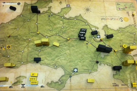 Sekigahara Mounted Map