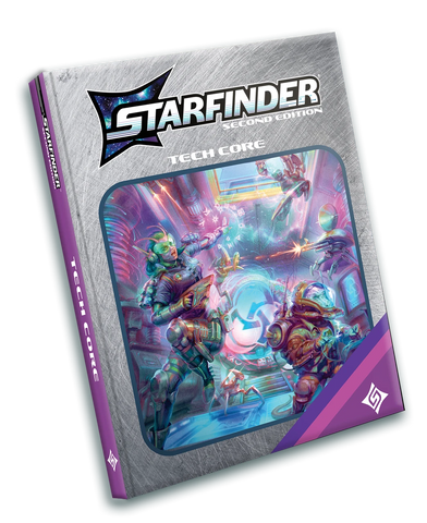 Starfinder (2nd Ed) Tech Core - Sketch Cover
