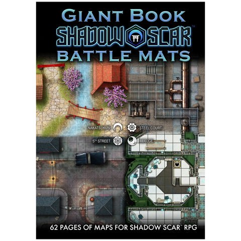 Giant Book of Shadow Scar Battle Mats (expected in stock on 29th August)