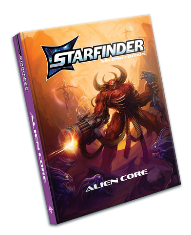 Starfinder (2nd Ed) Alien Core - Standard Cover