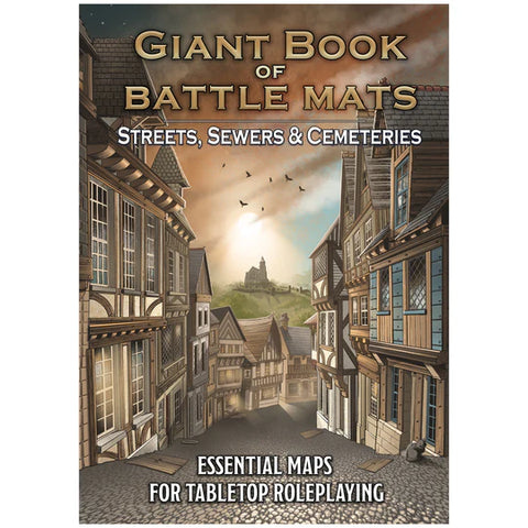 Giant Book of Battle Mats - Streets, Sewers and Cemeteries