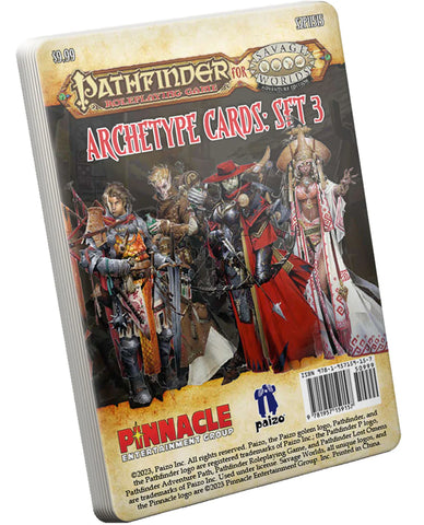 Pathfinder for Savage Worlds: Archetype Cards Set 3