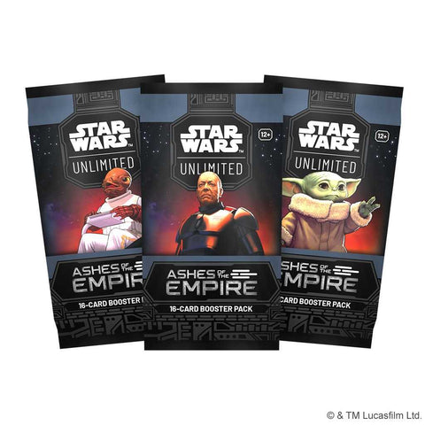 Star Wars Unlimited Ashes of the Empire Set 8 SINGLE Booster - pre-order