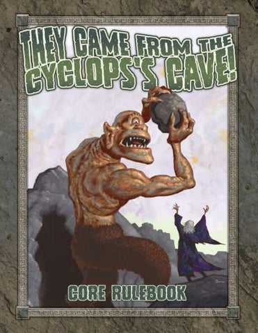 They Came from the Cyclops Cave! (expected in stock on 1 September)